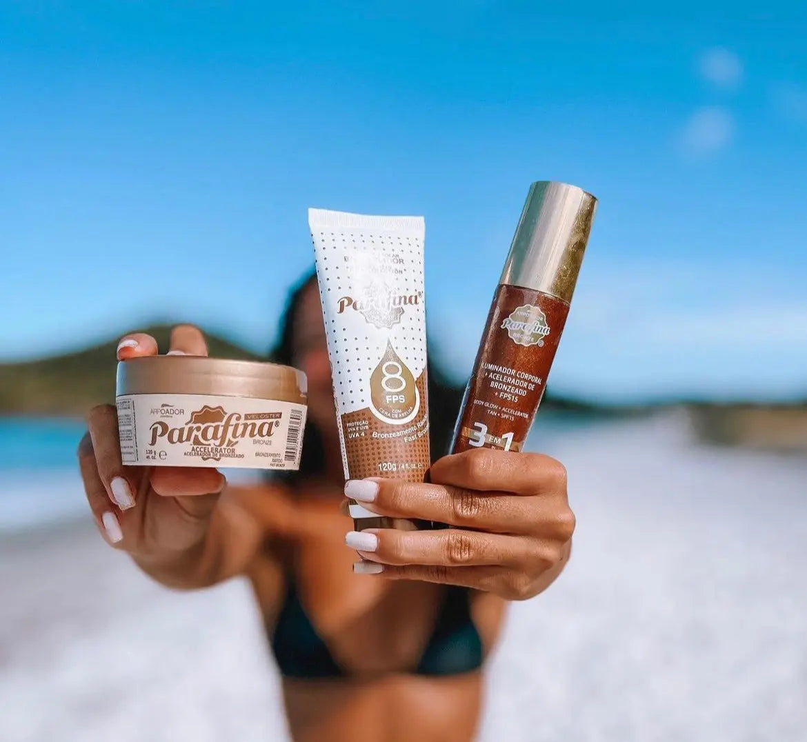 KIT BRONZE VERÃO PERFEITO Parafina Bronze Arpoador