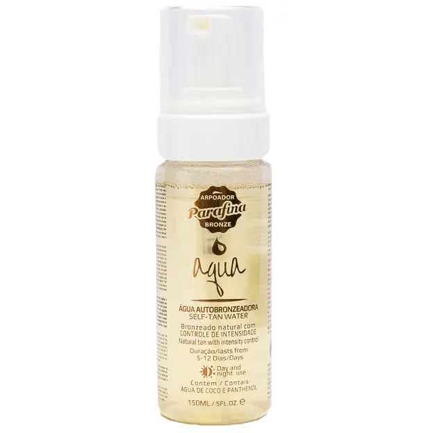 Água AutoBronzeadora AQUA (Bronzeamento Sem Sol) + GRÁTIS Luva Aplicadora Parafina Bronze Arpoador
