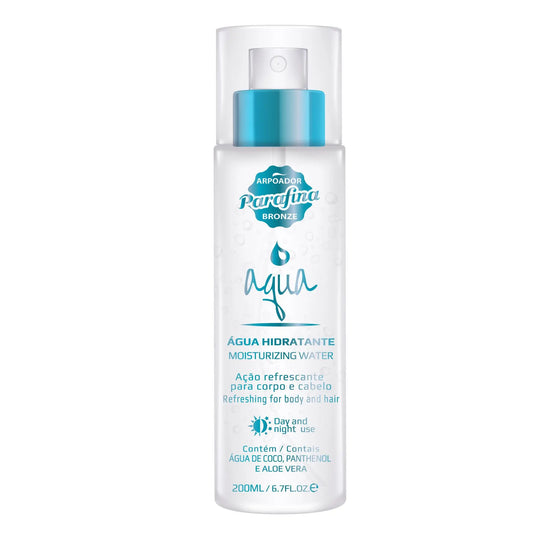 Água Hidratante Refrescante Pós Sol AQUA (Relaxamento da Pele) Parafina Bronze Arpoador