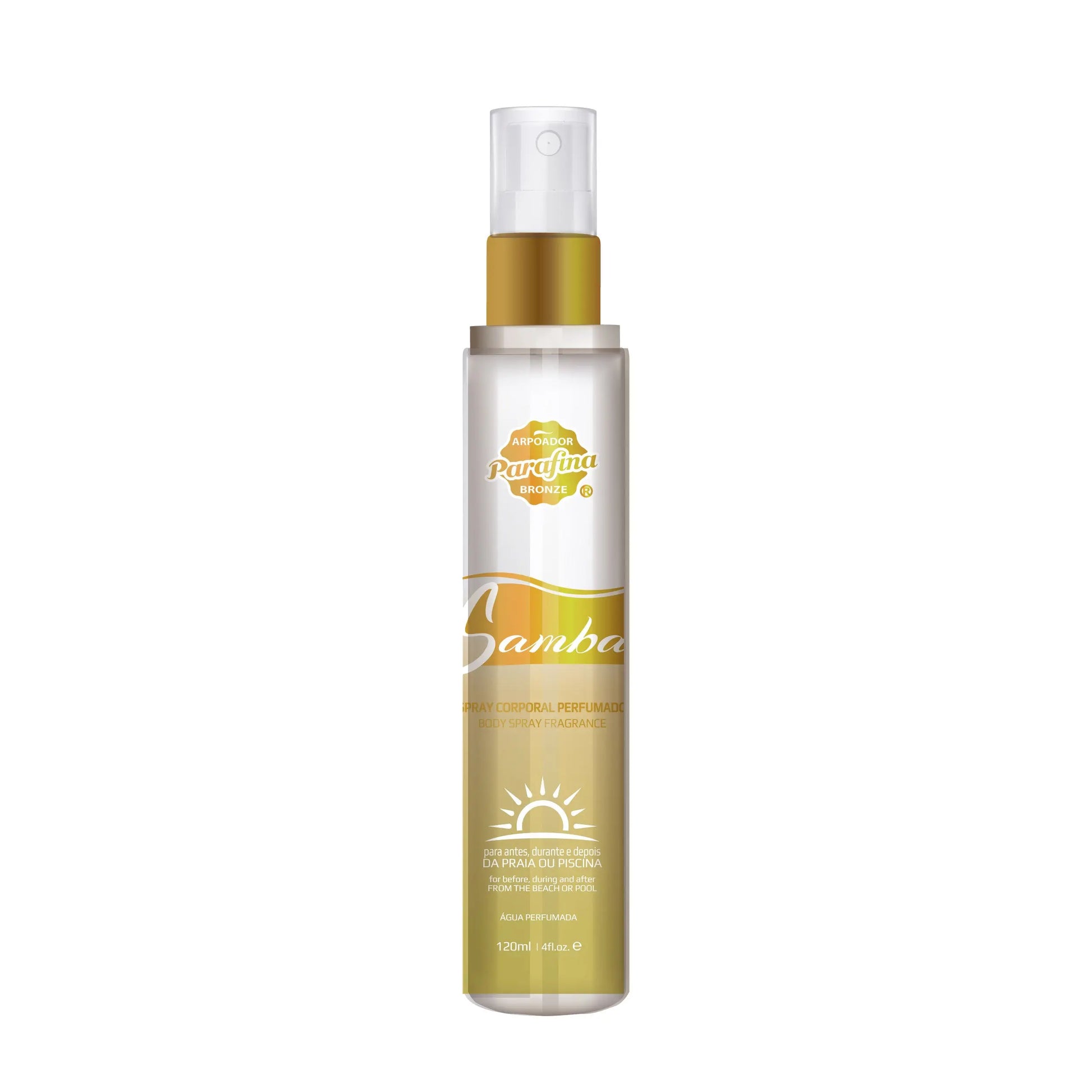 Água Perfumada Samba (Pós Praia/Piscina) Parafina Bronze Arpoador