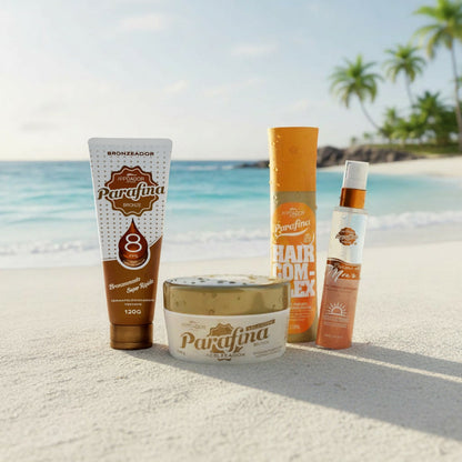 KIT BRISAS DO VERÃO C/HAIR COMPLEX Parafina Bronze Arpoador
